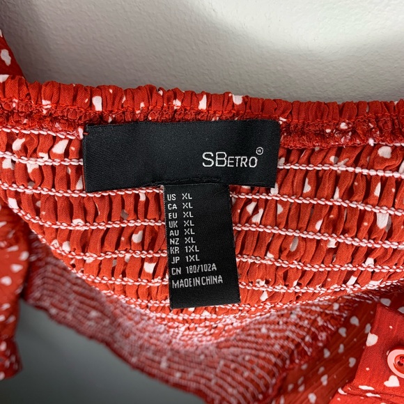 Heart print long sleeve top #137 - Picture 7 of 8